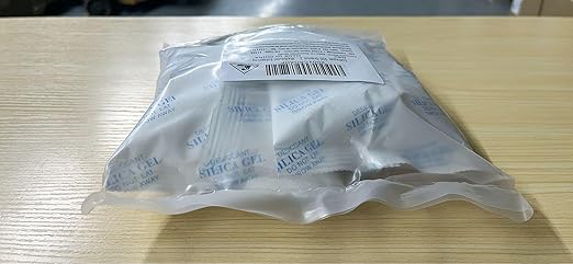O2frepak 500 Gram(2Pack) Food Grade Moisture Absorber Silica Gel Desiccant Packets for Storage,Desiccant Silica Gel Packs Food Safe for Moisture