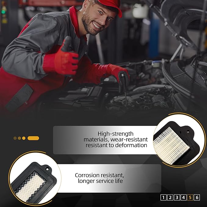 Cabin Air Filter Set,6677983 6678207,for Bobcat Skid Steer Loader A220 A300 864 T110 T140 T180 T190 T200 T300 T320 751 753 763 773 863 873 883 963 S130 S150 S160 S175 S185 S205 S220 S250 S330