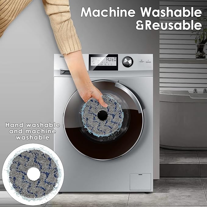 (10 Pack) T30S Mop Pads for ECOVACS DEEBOT T30S/ T30S Combo/ T30 Omni/ X5 Pro Omni/ N30 Omni/ T30S AI/ T50 Pro Omni/ T50 Pro Max/ X2 Omni/ X1 PRO Omni/ T10 Omni/ T10 Turbo/Yeedi M12 Pro+ Mop Pad