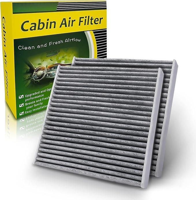 Cabin Air Filter Replacement for CF12157, CP157, BE-157, Fits ES250, ES350, RX350, UX200, NX250, Ascent, Crosstrek, Impreza, Legacy, Outback, Avalon, Camry, Corolla, Prius, Sienna, CX-9
