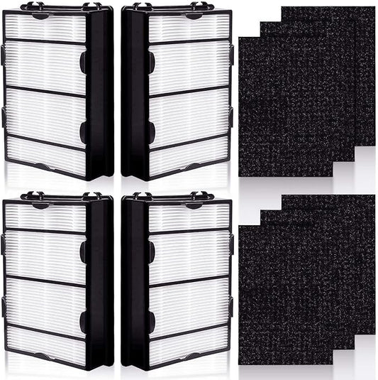 HAPF600 Filter Replacement for Holmes HAPF600 Air Puri-fier, 4 Filter + Carbon Pre-filters, Part HAPF600 HAPF600D HAPF600D-U2 HAP615 HAP625 HAP650 HAP725 HAP750