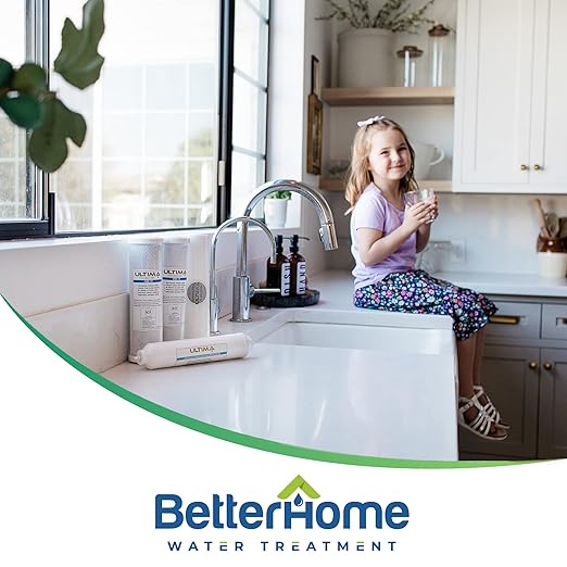 Ultima 7/VII 5 Stage Universal RO Under Sink Water Filter System Replacement Cartridges Includes 50 GPD Membrane and Quick Connect Post Carbon Filter…