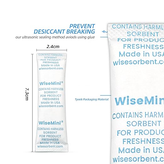 20 Pcs 5 Gram Silica Gel Packets,Desiccant Packs for Fstorage,Moisture Absorber,Desiccant Packets,Desiccant Moisture Absorbers for Storage