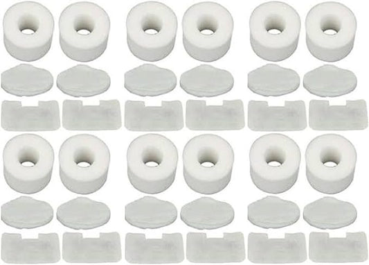 Nispira Filter Set Compatible With Shark NV42 Deluxe Upright Vacuum Cleaner Compared to Part #XFF36. Fits UV402 UV410, NV36, NV36A, NV42, NV44, NV46, NV46C, 12 Sets