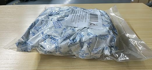 O2frepak 2 Gram(500Packs) Food Grade Moisture Absorber Silica Gel Desiccant Packets for Storage,Desiccant Silica Gel Packs Food Safe for Moisture