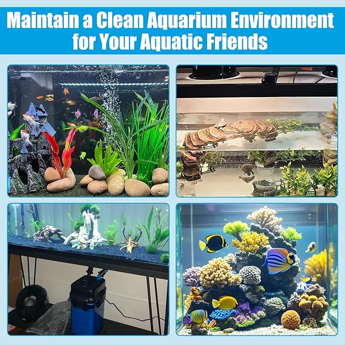 AQUANEAT Replacement Canister Filter Pads Compatible with Cascade 700/1000 CCF2UL/CCF3UL Generic Aquarium Floss Media