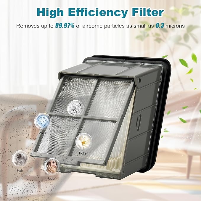 3930F 3933 3930 Brush Roll Filter Replacement Kit for Bissell CrossWave OmniForce Edge Cordless Multi-Surface Hard Floor Cleaner Wet Dry Vacuum, 3 HEPA Filters, 3 ZeroGap Brush Roll, 1640897, 1640066