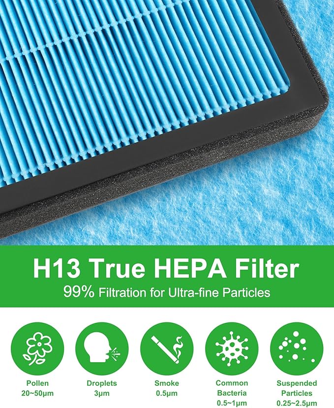 CF11966 HEPA Cabin Air Filter with Activated for Chevy Silverado 1500 2500 3500 HD Tahoe Colorado Cruze Equinox Malibu Impala Blazer GMC Sierra Buick Regal Cadillac ATS CTS. Replace 13356916