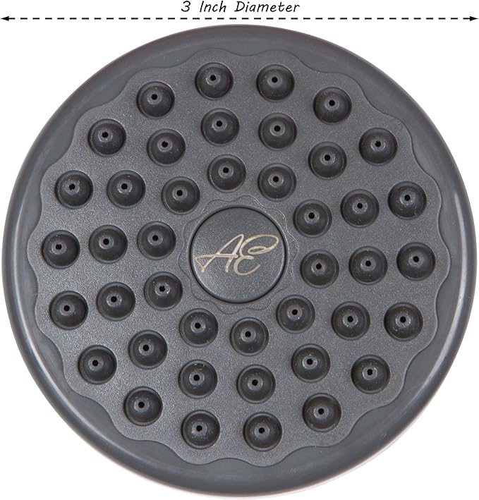 Pressure Boosting Shower Head - High Pressure Water Saver Showerhead Best For Low Flow Showers, 2.5 GPM - Brushed Nickel