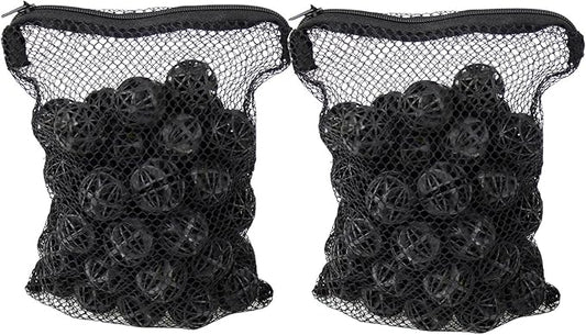 AQUANEAT Aquarium 1" Bio Balls 100pcs for Fish Tank Pond Canister Filter Media