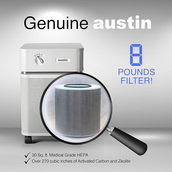 Austin Air Healthmate Junior Replacement Filter, Black – Zeolite, Air Filters for Home, and Carbon Filter Replacement for Superior Air Quality, Model FR200