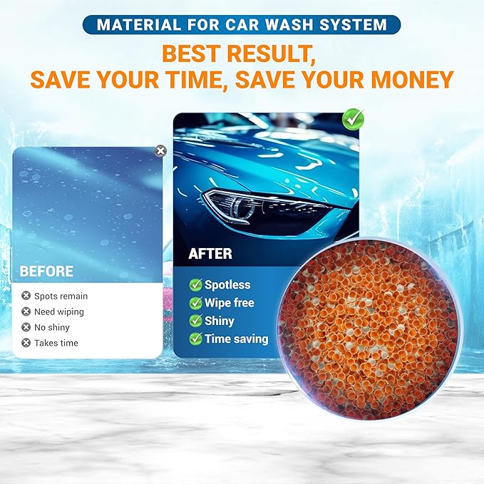 Max Water 5 lbs (3.15 Liter) Mixed Bed Virgin Grade Ion Exchange Deionization DI Resin Filter Cartridge Refill -Compatible with Water Filtration Systems for Window/Car Wash and Aquarium RODI Systems