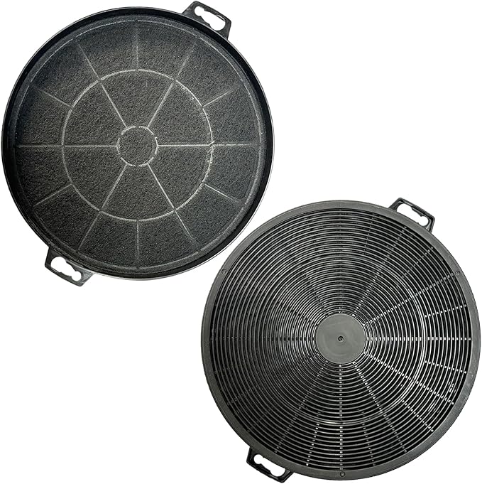 2 Pack CFI010 Charcoal Filters Fit MCBON IE71-BLACK, TE77, Fit Hauslane Range Hoods IN-R200SS Series, IN-R300SS Series, WM-540SS-30, WM-730SS-30