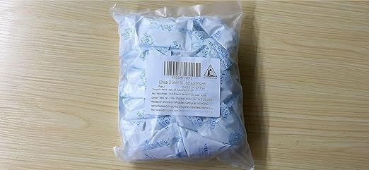 O2frepak 20 Gram(50Packs) Food Grade Moisture Absorbers Silica Gel Packs Desiccant for Storage,Food Safe Dessicant Silica Gel Packets for Moisture Storage Control