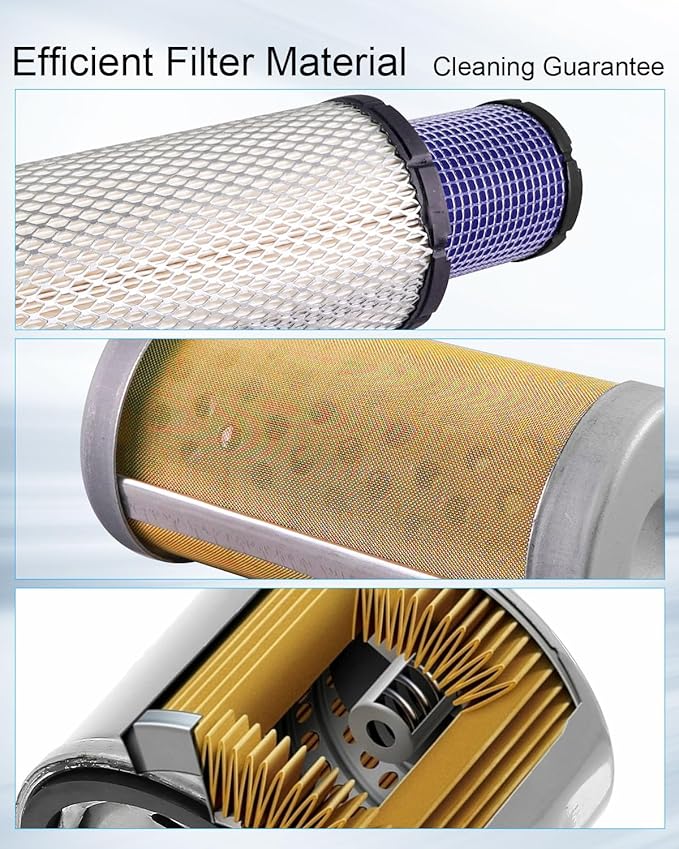 Filter Kit Fit for Kubota L3301HST & L3901HST with D1803 Engine Replace TC620-93230 HH164-32430 TC422-82620 HHK70-14070 1J800-43170 1G311-43380
