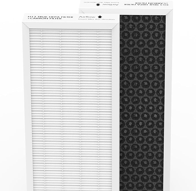 04383 True Replacement Filter Compatible with Hamilton Beach TrueAir 04383 04384 04385 04386 Air Purifier, Replace Part # 990051000, 1 Pack
