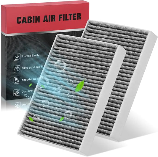 BDFHYK 1PC CAF99244 Cabin Air Filter with Activated Carbon Compatible with BMW X5, X6, X7, M5, M8, M8 Gran Coupe, 530e, 530i, 540i, 740i, 750i, 840i, 745e xDrive, 750i xDrive, Alpina B7, Alpina XB7