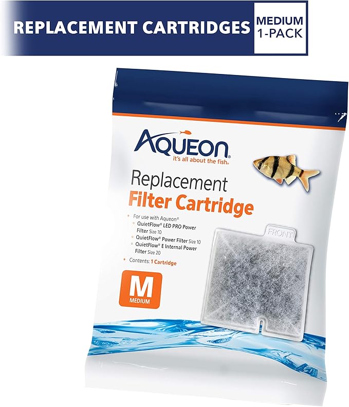 Aqueon Replacement Filter Cartridges Medium - 1 pack
