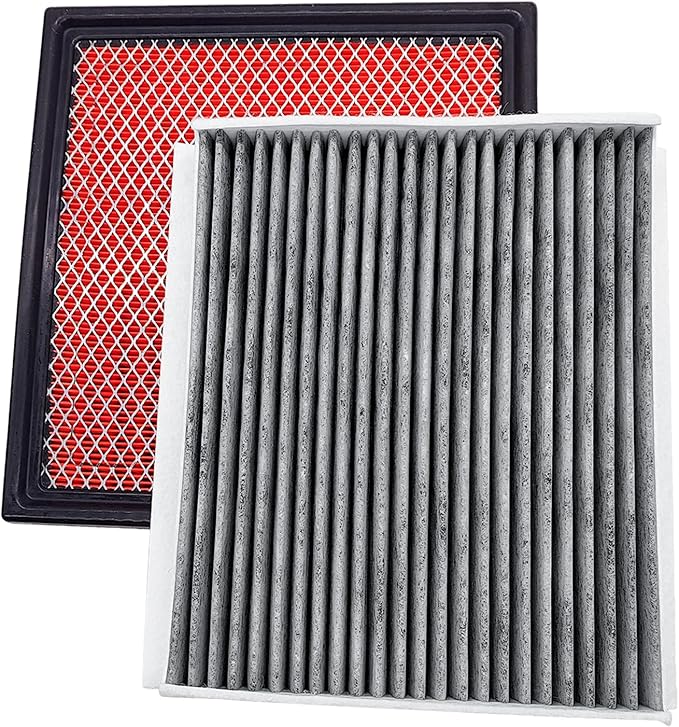JTBU150-10262 Engine and Cabin Air Filter for F-150(2015-2023),Navigator(2018-2024),EXPEDITION(2018-2024) (V6-3.5L)