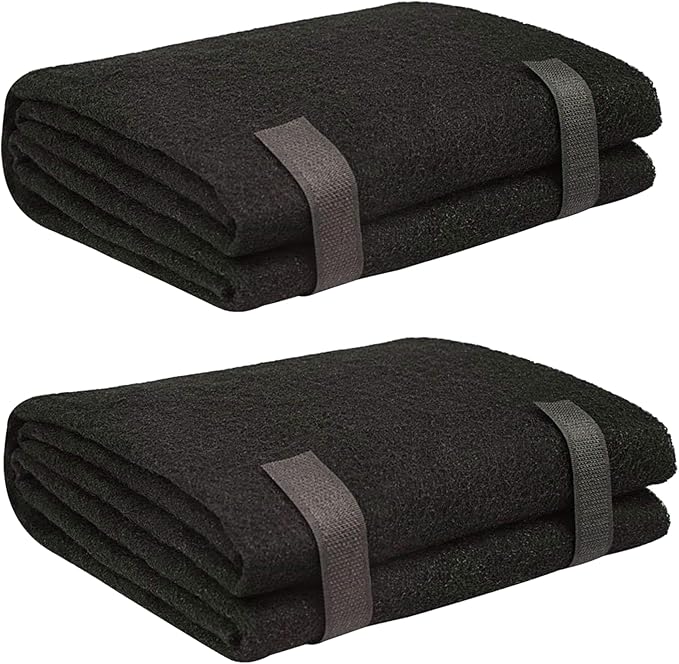 Fette Filter - HRF-AP1 Premium Universal Carbon Pre Filter Rolls Compatible with Honeywell HRF-AP1 Filter A Includes 2 Cut to Size Carbon Pre Filters.