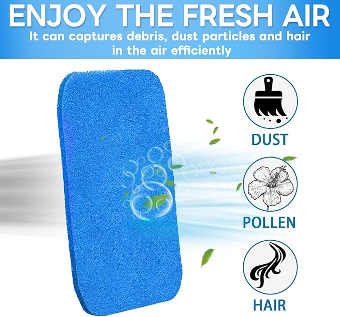 RV AC Filter Reusable, 12.875 x 5.5 RV Air Filters for Air Conditioner Vent, Washable AC Filter 4Pcs