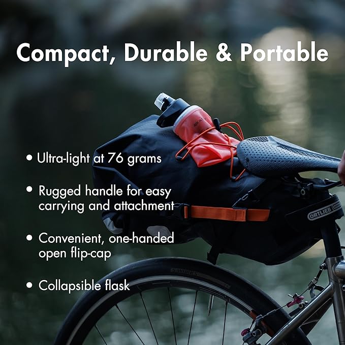 Katadyn BeFree 1.0L Ultralight Collapsible Water Filter Bottle for Hiking, Camping, Backpacking