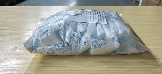 O2frepak 20 Gram(50Packs) Food Grade Moisture Absorbers Silica Gel Packs Desiccant for Storage,Food Safe Dessicant Silica Gel Packets for Moisture Storage Control