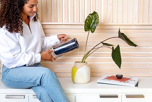 LifeStraw Home – Water Filter Pitcher, 7-Cup, Midnight Blue, BPA Free Designed for Everyday Protection Against Bacteria, parasites, microplastics, Lead, Mercury, PFAS, and a Variety of Chemicals