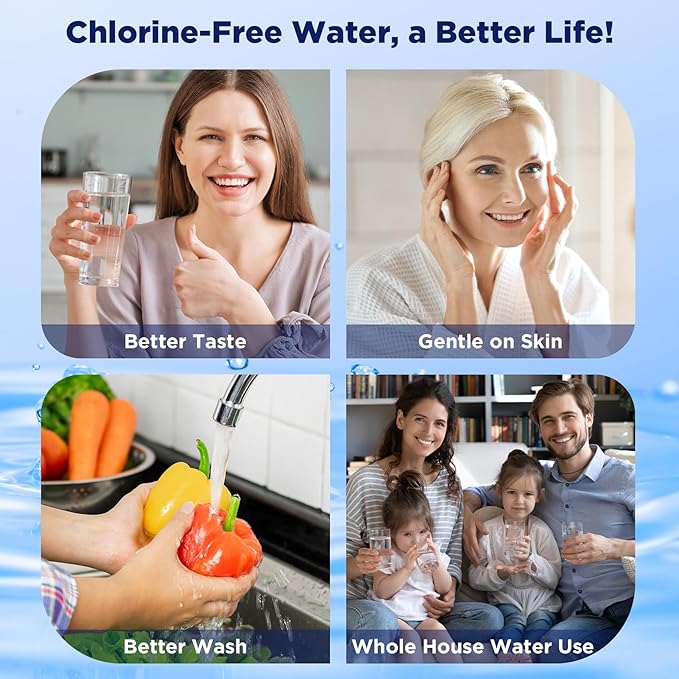 Membrane Solutions 5 Micron 2.5" x 10" CTO Carbon Block Water Filter Cartridge Replacement for Whole House Filtration Systems, Compatible with WFPFC8002, WFPFC9001, FXWTC, WHKF-WHWC, 6-Pack