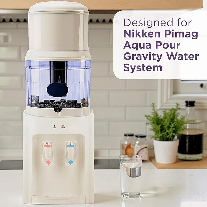 Replacement Bundle Water Filter Cartridge 1361, Ceramic Pre-Filter 1364, Micro Sponge 1362 & Mineral Stones 13564 (formerly 1386) for Nikken Aqua Pour Countertop Filters, Alkaline Water Gravity System