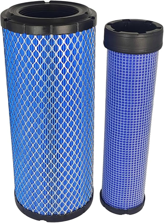 Air Filter Set 59800-26110 3A111-19130 Compatible with Kubota SSV75C SSV75 SSV65 SVL75C SVL75-2 SVL65-2 KX080-4 KX080-3 KX080-4S L4740 L5040GST L5240 L5740 M5040 M6040 M6060 M6800 M7040 M7060