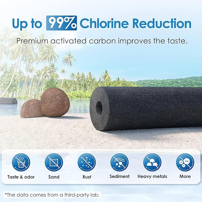 Waterdrop 2.25G Gravity-fed Water Filter System with Sight Glass Spigot, NSF/ANSI 42&372 Standard, PFAS, Chlorine and Lead Reduction, for Home, Camping, Off-Grid, Emergencies, King Tank Series