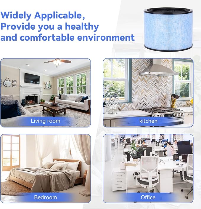 AP200 Air Fil-TER Replacement - Compatible with Instant® AP200 Air Purifier, Compare to F200 Filter, 4 in 1 Filtration H13 True HEPA Replacement filter, 2 Pack