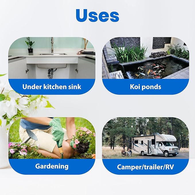 Spa Platinum Pro All Purpose Hose Water Filter for Pools, Spas, and RVs | High Performance Water Filtration System | Filters Up to 40,000 Gallons for Clean and Safe Water Use