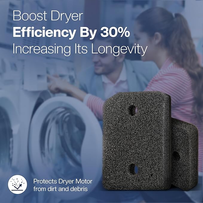 2 Plinth Filter for Miele Dryer T1 [9164761] Replacement