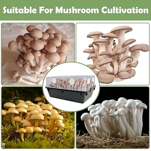 24 Pcs 2.5" Monotub Adhesive Filter Disks-2MM Thick Monotub Filter Discs-Monotub Filters for Mushroom Growing Supplies Filter Pad Replacements