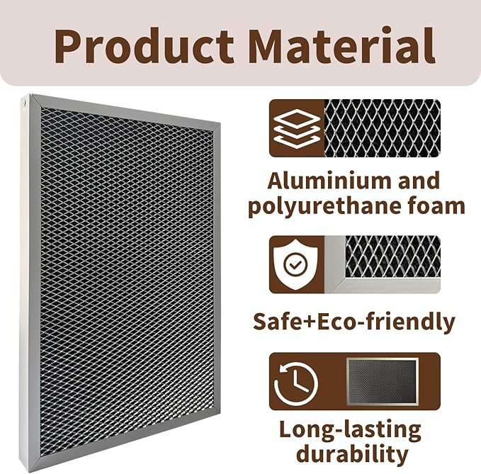 5695 Washable MERV 8 Dehumidifier Filter Replacement for AprilAire Whole-House Dehumidifiers Models 1820 & E070 Series (Pack of 1)