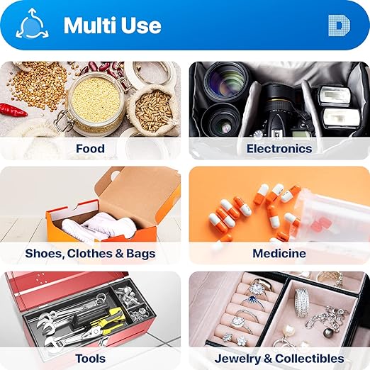 10 Gram Pack of 20 "Dry&dry" Silica Gel Packets Desiccant Dehumidifiers