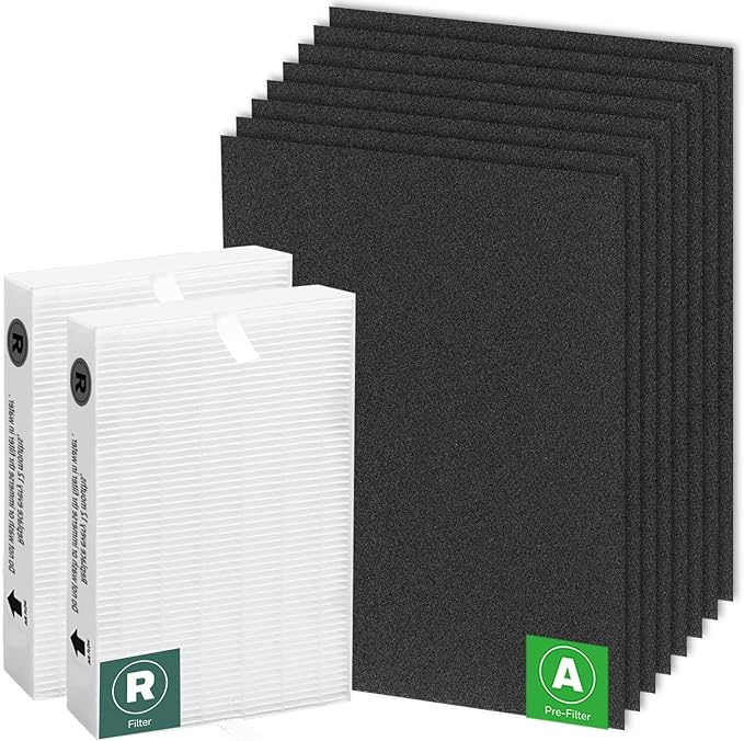 APPLIANCEMATES HPA100 HEPA Filter Replacement for Honeywell HPA100 HRF-ARVP100 HPA094 Series Air Purifiers, HPA101, HPA104, HPA105, HPA106, HPA3100, HPA5100 and HPA5150