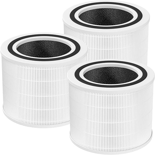 Core 200S Replacement Filter 3-in-1 HEPA Core 200S Filter Compatible with LEVOIT Core 200S Smart WIFI Air Puri-fier, Core 200S-RF Filters, 3 Pack