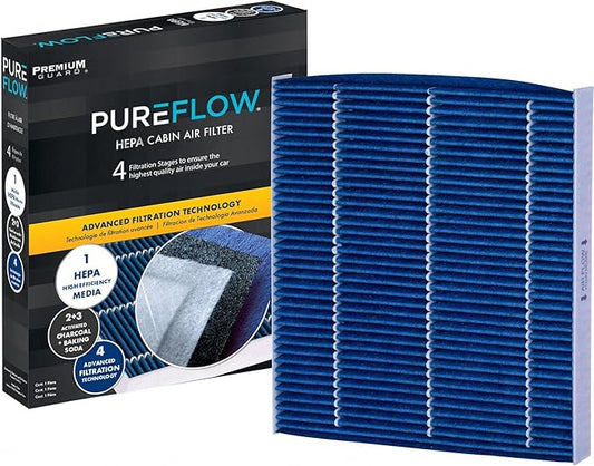 PureFlow HEPA Cabin Air Filter PC6156HX | Fits 2011-2025 Dodge Durango, 2011-2021 Jeep Grand Cherokee, 2022 Grand Cherokee WK