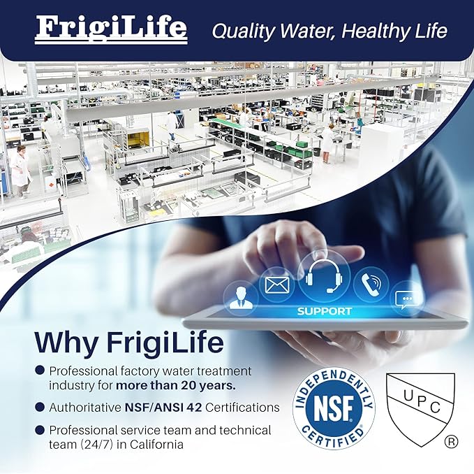 1 Micron 10" x 2.5" Whole House CTO Carbon Sedimen Water Filter Compatible DuPont WFPFC8002, WFPFC9001, SCWH-5, WHCF-WHWC, FXWTC, RO Unit for Under Sink & Countertop Filtration System,4Pack