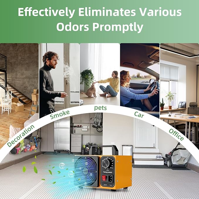 HHGM Negative Ion Air purifier Odor Eliminator Air Purifiers Filterless Ionizers Air Freshener Air Cleaners for home, Office, Dust, Pets, Smoke