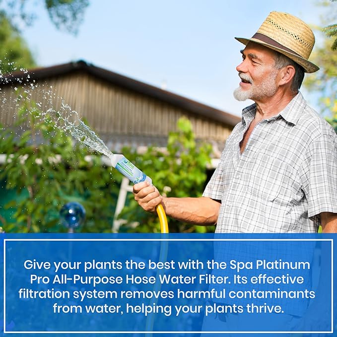 All Purpose Hose Water Filter for Pools, Spas, and RVs | Pack of 3 High Performance Water Filtration System | Filters Up to 40,000 Gallons for Clean and Safe Water Use