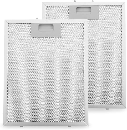 2 Pack SB08087294 Range Hood Filters, 11.75” x 9.40” Aluminum Mesh Grease Filters Replacement for Broan Nutone Ken-more Range Hood Vent