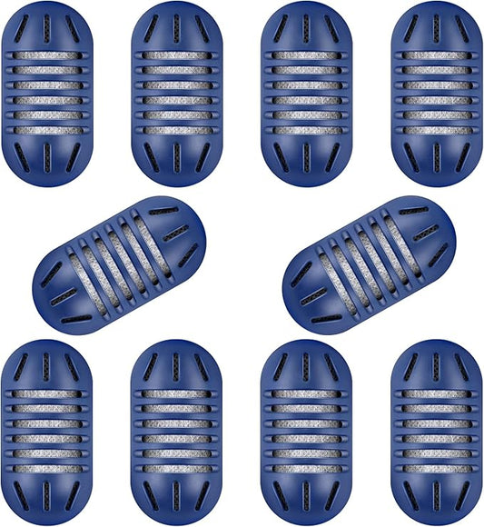 Techecook 10Pack Demineralization Cartridge Fit for HoMedics Ultrasonic Humidifier Demineralization Cartridge Filter UHE-HDC4, Eliminate White Mist|Prevent Hard Water Build-Up|Filter Mineral Deposits