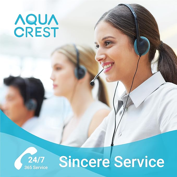 AQUA CREST Shower Filter Replacement for JOLIE® FILTERED SHOWERHEAD, Steady Water Pressure Shower Filter Replacement Cartridge, 1 Pack