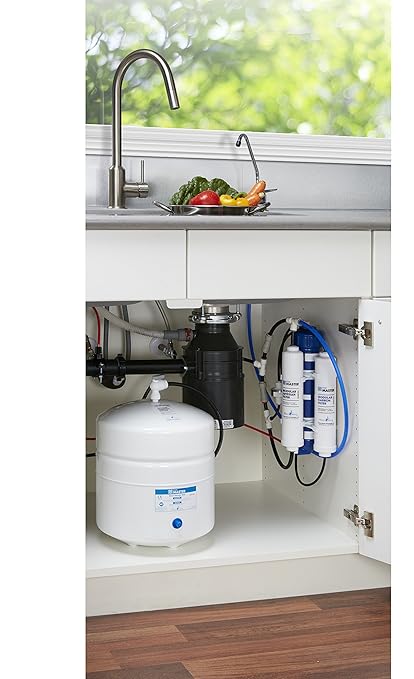 Home Master TMAFC Artesian Full Contact Reverse Osmosis System, 7-stages, Patented 2-Pass Alkaline Remineralization, Fast 4.5s Fill Rate, 8.5” catalytic carbon, 5-year limited parts