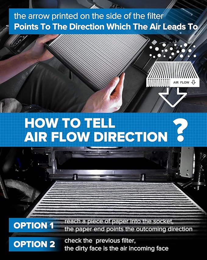 PHILTOP Cabin Air Filter, Replacement for CF12159, Sonata 2017-2019(Not for Sonata), Optima 2016-2020, Premium Cabin Filter with Activated Carbon