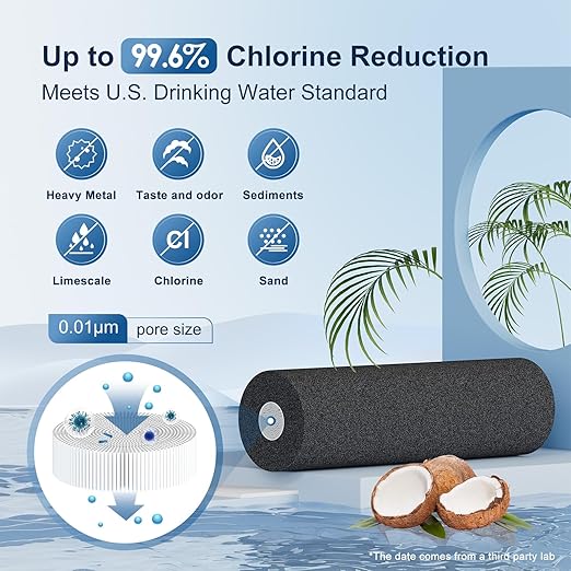 Purewell Gravity-Fed Water Filter System, 1.5 Gallon Stainless Steel Countertop Filtration System with 2 Black Purification Elements and Metal Spigot for Home and Outdoor Use（with Stand）